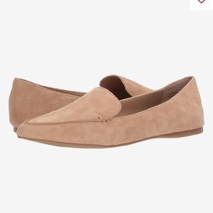Steve Madden - Suede Flats/Loafers - Size 8 - Tan/Beige